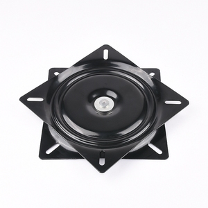 Accessoires de mobilier, plaque <span class=keywords><strong>pivotante</strong></span> pour tabouret de bar, 8 pouces, 195 mm carré, mécanisme de verrouillage rotatif à 360 degrés - Product Image 1