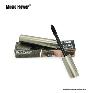 Música flor maquillaje marca waterproof <span class=keywords><strong>mascara</strong></span> 3D negro pestañas maquillaje curling <span class=keywords><strong>mascara</strong></span> volumen <span class=keywords><strong>Express</strong></span> pestañas cosméticos - Product Image 1