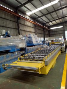 금속 루핑 아연 알루미늄 골판지 기계 컬러 스틸 벽 지붕 패널 기계 - Product Image 3