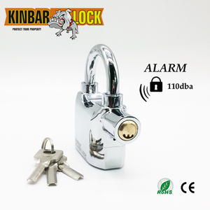 Kinbar-<span class=keywords><strong>candado</strong></span> de alarma antirrobo <span class=keywords><strong>para</strong></span> motocicleta, aleación de zinc, 110db, color negro - Product Image 2