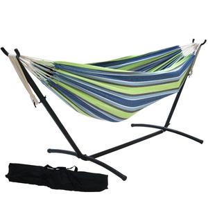 Support de hamac de jardin moderne en métal robuste de grande taille avec balançoires de patio pour une relaxation confortable en <span class=keywords><strong>extérieur</strong></span> et un mobilier <span class=keywords><strong>d</strong></span>'<span class=keywords><strong>extérieur</strong></span> - Product Image 1