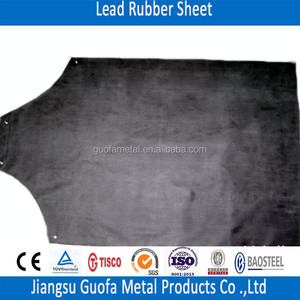 Delantal de hoja de goma de plomo, 0,25 mmPb 0,5 mmPd 0,75 mmPb - Product Image 4