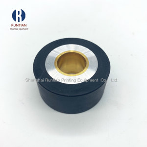 FGY-3131-034 Komori тормозной ролик, колесо Komori, детали печатной машины Komori 40x15x20 мм, Детали принтера - Product Image 1