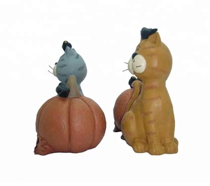 Créateur, dont la main métier de résine mignon petit chat Halloween ornement cadeau - Product Image 4