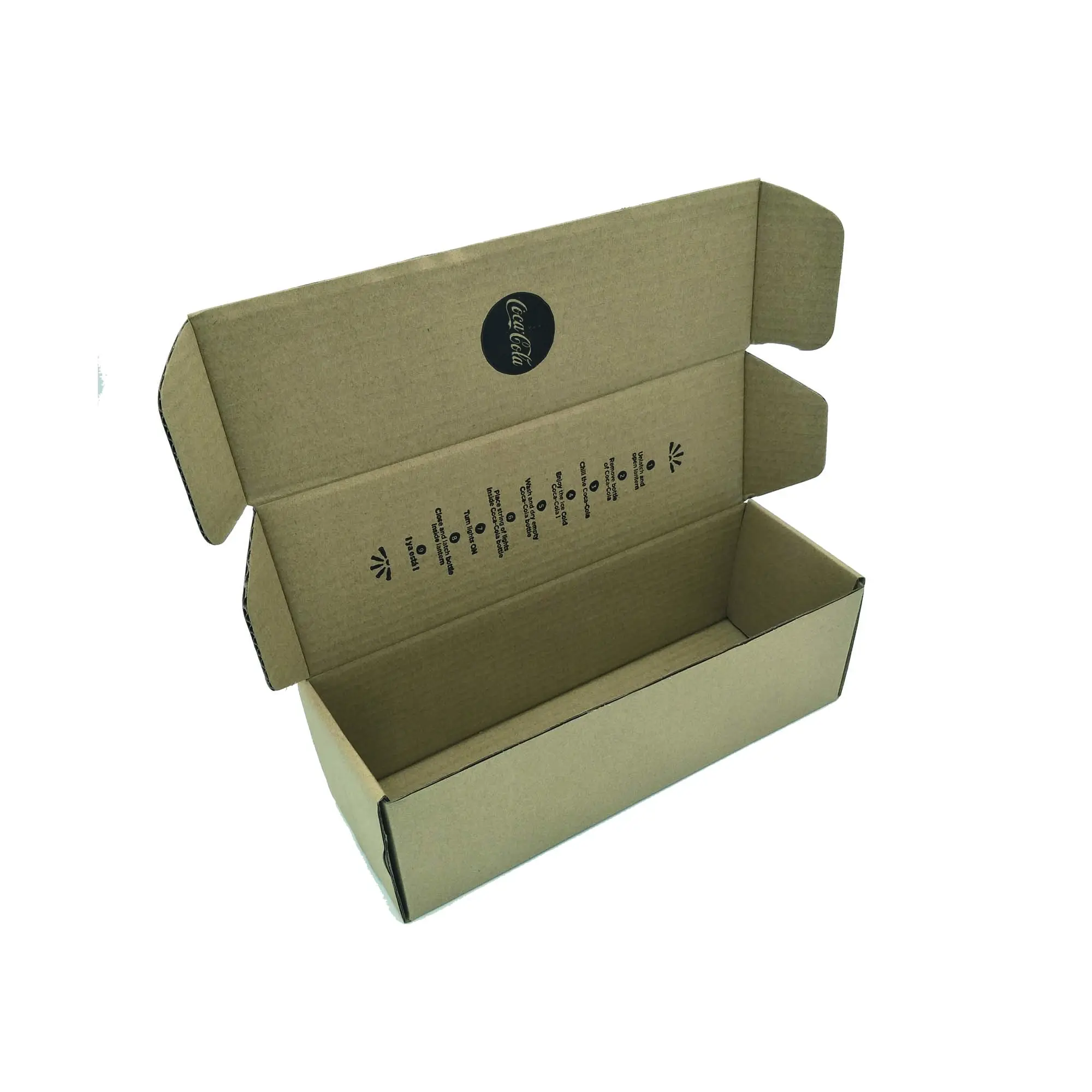 Custom Printing Folding Kraft Paper Packaging Boxes Design Cardboard Corrugated Recyclable Varnishing Full Colours Gift & Craft