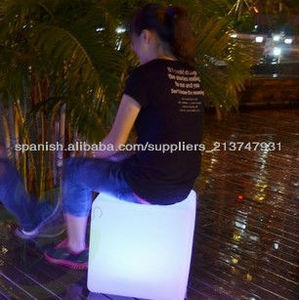 Cool <span class=keywords><strong>Bar</strong></span> / club / partido / <span class=keywords><strong>la</strong></span> boda iluminado silla del cubo llevado - Product Image 1
