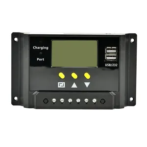 Price Pwm Solar Charge Controller 12 Volt 10 Amp 20 Amp 30 Amp Led Indicator Application For Home Solar Energy System