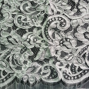 2019 Peach Bridal <strong>Lace</strong> <strong>High</strong> <strong>Quality</strong> French <strong>Net</strong> <strong>Laces</strong> for Wedding Dresses - Product Image 1