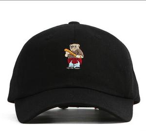 Gorras all'ingrosso Top vendita di alta qualità nero 6 pannelli cinturino regolabile <span class=keywords><strong>Snapback</strong></span> donna uomo berretto da Baseball cappello papà cotone - Product Image 1