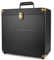 Enregistrement en vinyle LP, mallette de rangement en cuir, Antique et magnifique, collection