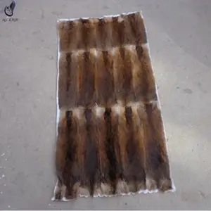 ALICEFUR Factory wholesale supply customized real genuine sable Fur plate for sale