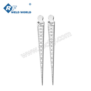 Jauge de soudage en acier inoxydable ROCFLY WG-18TGC, jauge de soudage conique <span class=keywords><strong>30</strong></span>-45 mm - Product Image 4