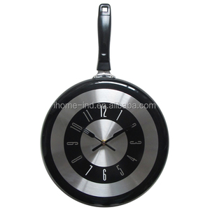 12 pollici Da <span class=keywords><strong>Cucina</strong></span> <span class=keywords><strong>Orologio</strong></span> Da Parete Decorativo <span class=keywords><strong>In</strong></span> Metallo Padella <span class=keywords><strong>Orologio</strong></span> Da Parete - Product Image 2