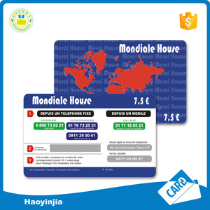 Nhà Máy In Hỗ Trợ Thẻ Gọi Quốc Tế Trả Trước Thẻ Gọi Điện Thoại Theo Yêu Cầu - Product Image 2