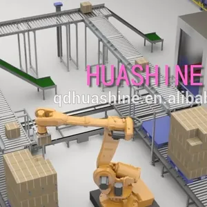 PROJETO HUASHIINE COM AGV/ROBOTS/WMS/WCS/LTCS/MES PESADOS E EQUIPAMENTO INTELIGENTE PARA FÁBRICA INTELIGENTE