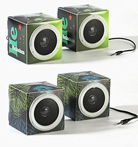 TỰ LÀM Các Tông loa 3.5mm jack mini loa thụ động - Product Image 5