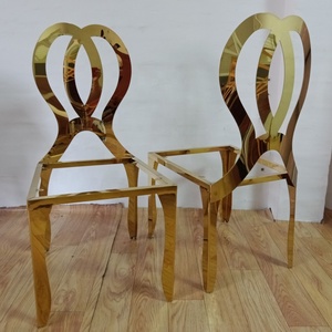 Silla de boda de acero inoxidable para <span class=keywords><strong>banquetes</strong></span> modernos de alta calidad para eventos - Product Image 5