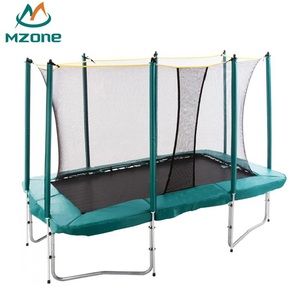 Mzone 8x12ft Cheap <strong>Rectangle</strong> <strong>Trampoline</strong> With Enclosure - Product Image 5
