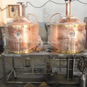 Tanques oro de fermentación de cerveza Equipo de fabricación de cerveza artesanal