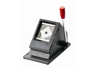 F-002 Table Top ID Card Passport Picture Photo Punch Cutter