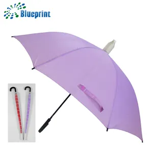Venda quente guarda-sóis promocionais com tampa de plástico do guarda-chuva da vara