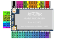 Module WiFi Hi-Link MTK HLK-7628N MT7628N Uart prenant en charge la transmission WiFi Linux OpenWrt, utilisé dans la maison intelligente IOT