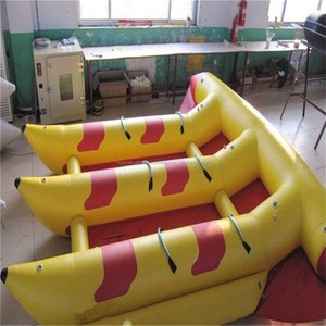 Deportes Acuáticos playa juego inflable del agua Fly Fish Barco de plátano inflable Flying Fish tubo remolcable - Product Image 5