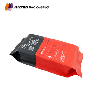 Stratifié imprimé par coutume en plastique de papier d'aluminium alimentaire flexible grain de café moulu emballage/emballage/sac de poche d'emballage pour le café - Product Image 4