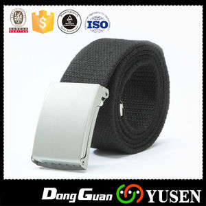 Usine prix de nombreux <span class=keywords><strong>oeillet</strong></span> bleu mode tissu hommes ceintures - Product Image 3
