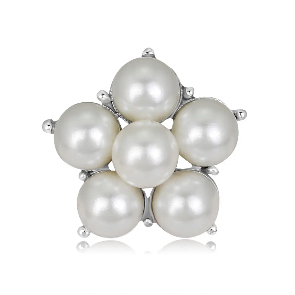 Mini perles de mariage en forme d'étoile pour femmes, 12 pièces, broches, exquis, en forme d'étoile, pour vêtements, accessoires