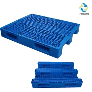 Cheap price good quality 4-way use heavy duty 3 runners plastic pallet