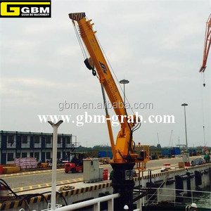Grúas de pedestal hidráulico de tamaño pequeño, 1t, 30m, a la venta con certificado de ABS - Product Image 2