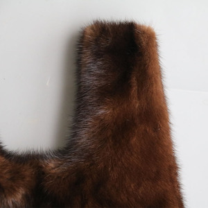 Top qualità pelliccia di visone genuino della pelliccia della signora stile popolare delle donne del sacchetto di modo - Product Image 4