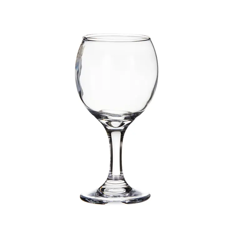 Wholesale Clear White Wine Goblet Creative Long Stem Red Wine Glasses for Bar Party Wedding Drinking Glassware