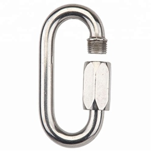 Acero inoxidable cuadrado <span class=keywords><strong>pequeño</strong></span> enlace rápido mosquetón - Product Image 4