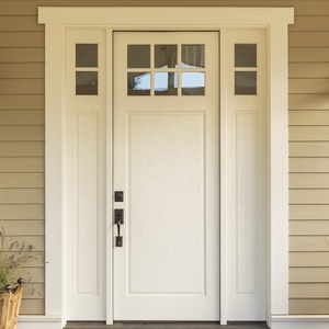 Giá tốt nhất tùy chỉnh bằng gỗ làm bằng màu xanh hải quân pháp đôi cửa - Product Image 3