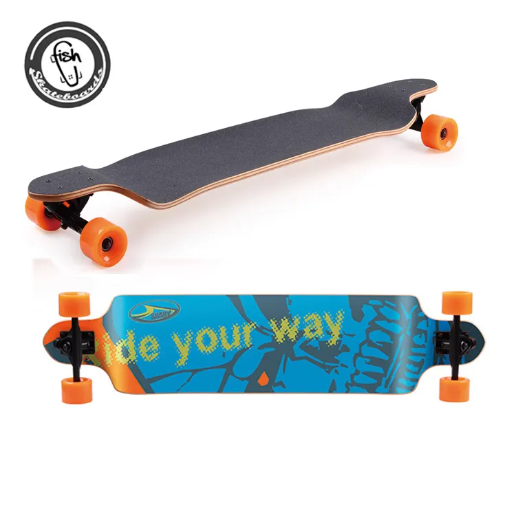 Hohe qualität Canadian maple skate board lang hoverboard skateboard decks selbstausgleich elektroroller fabrik