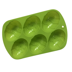 מפעל 710 ומלאי סיליקון cakee.3d סבון עובש 6 חלל עוגת סיליקון פודינג ביצה צורה סבון עובש סיליקון שרף - Product Image 6