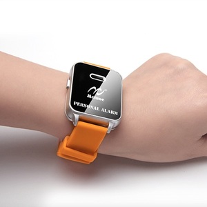 Meinoe Montre de sécurité pour personnes <span class=keywords><strong>âgée</strong></span>s <span class=keywords><strong>Alarme</strong></span> 130db Bracelet Dispositif d'urgence personnel - Product Image 1