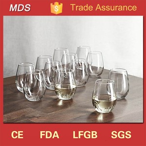En gros <span class=keywords><strong>pas</strong></span> <span class=keywords><strong>cher</strong></span> ronde <span class=keywords><strong>verres</strong></span> <span class=keywords><strong>à</strong></span> vin sans <span class=keywords><strong>pied</strong></span> avec logo - Product Image 1