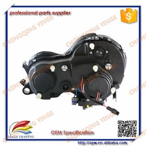 ไฟหน้าบ้านสีดำ99-01ปีสำหรับ <span class=keywords><strong>W210</strong></span> E200 E240 <span class=keywords><strong>E230</strong></span> LED ดวงตานางฟ้าสีขาว/เหลือง12V - Product Image 4