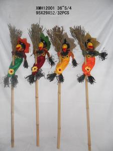 Hecho a mano barata espantapájaros bruja para decoración de halloween - Product Image 6