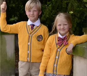 Uniforme de escuela primaria personalizado, diseño de uniforme escolar de alta calidad