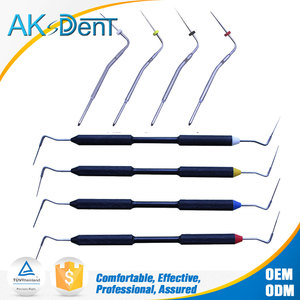 Aksdent dental obturación caliente calor vertical Plugger y gutta percha mano compacto plugegr - Product Image 1