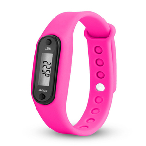Chi Phí Cao Hiệu Suất Kỹ Thuật Số LCD Silicone Dây Đeo Cổ Tay <span class=keywords><strong>Pedometer</strong></span> Khoảng Cách Calorie Counter Thông Minh Đồng Hồ Đeo Tay Đồng Hồ - Product Image 4