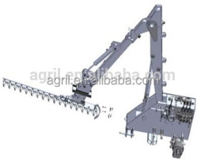 Nuovo modello di trattore uso presa di FORZA braccio telescopica idraulica taglio laterale 1800 cm falciatrice slasher con CE - Product Image 6