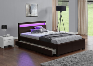 Base de Cama Doble King Size con 4 Cajones de Almacenamiento y Cabecera con LED - Product Image 2