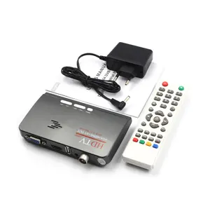 DVB-T/DVB-T2 TVセットトップボックスデジタル地上波HDTV 1080P TVレシーバーVGA/AV LCD/CRT PC用
