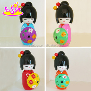 Promotionele Mooie Marionet Mini Japanse Geisha Meisje Pop In Kimono, Mooie Kimono Meisje Groothandel Japanse Pop W06D074 - Product Image 6