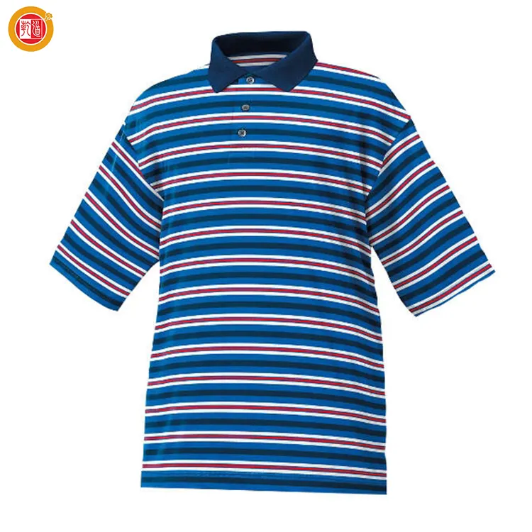 Gola alta Tarja conforto desodorização muscle fit golf t-shirt projeto Do Cliente